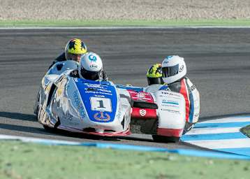 IDM-Meister Bennie Streuer/Geert Koerts mit der  1