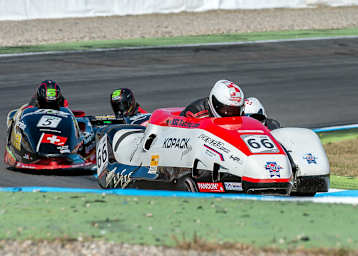 Auf dem Hockenheimring fuhren Roscher/Burkard auf Platz 5