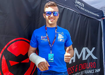 Kevin Rousseau muss in Oschersleben verletzt zuschauen