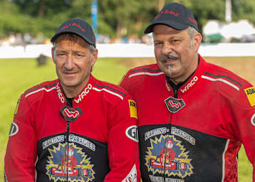 Martin (r.) und Hermann Brandl (l.) vom MSC Gangkofen haben ihre Karriere beendet