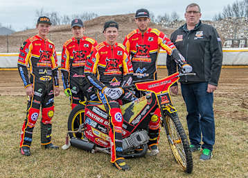 Das Team des MSC Cloppenburg für den Speedway Team Cup