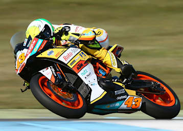 Luca Grünwald peilt im Rennen einen Top5-Platz an