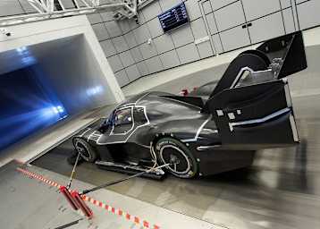 Der I.D. R Pikes Peak im Windkanal