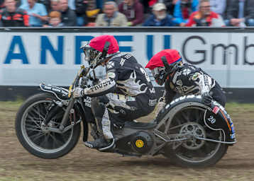2019 In Lüdinghausen saß Benjamin Maier bei Florian Kreuzmayr im Beiwagen