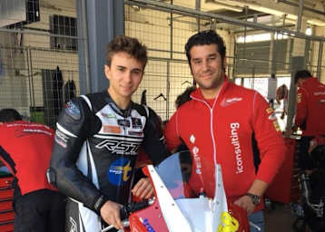 Trystan Fincchiaro beim Lausitzring-Test mit Maranga Racing