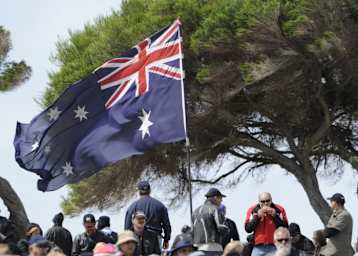 Die australischen Fans werden ihre Landsleute anfeuern