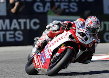 Noriyuki Haga 2010 mit der Werks-Ducati