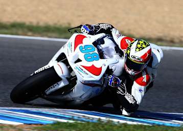 Fraser Rogers beim Saisonfinale in Jerez