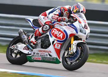 Jonathan Rea ist auch in Imola mit der Honda Fireblade schnell