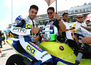 Vor dem Rennen war Raffaele De Rosa noch besser gelaunt