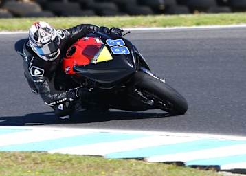 PJ Jacobsen hatte beim Phillip-Island-Test keinen Gegner 
