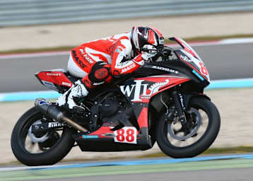 Das Motorrad von Mika Perez bekommt 2018 einen neuen Piloten