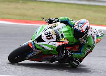 Eine Kawasaki fuhr Ayrton Badovini zuletzt 2017 im Team Grillini