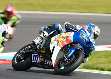 Kyle Smith auf der Lorini Honda