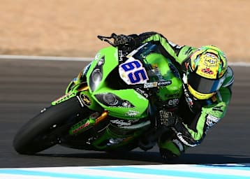 Die Go Eleven-Kawasaki von Michael Canducci wird in Thailand von Ted Collins pilotiert