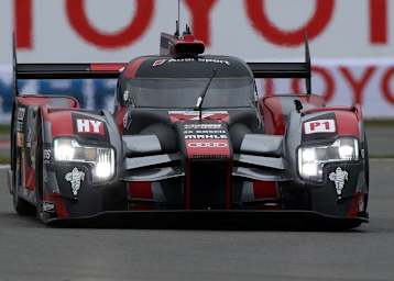Das Sieger-Fahrzeug aus Silverstone: Der Audi R18 von Marcel Fässler, André Lotterer und Benoît Tréluyer