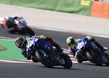 Sandro Cortese holte in Misano den dritten Rang