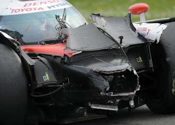 José María López fügte den Toyota TS050 Hybrid ordentliche Blessuren zu