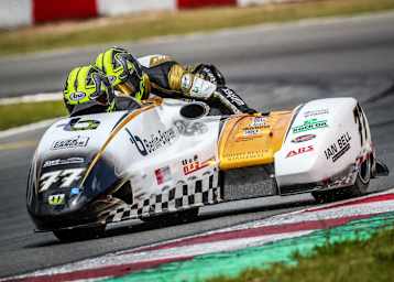 Zolder-Sieger Tim Reeves/Mark Wilkes auf der Adolf RS Yamaha 600