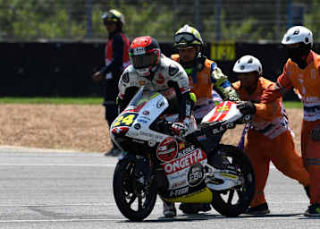 Honda-Pilot Tatsuki Suzuki sah in Buriram die Zielflagge nicht