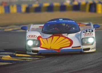 Platz drei vor den Dauer-Porsche von Stuck/Boutsen/Sullivan in Le Mans