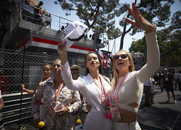 2017 stand Carmen Jorda in der Formel-1-Startaufstellung – allerdings nur als VIP-Gast an der Seite von Model Adriana Lima