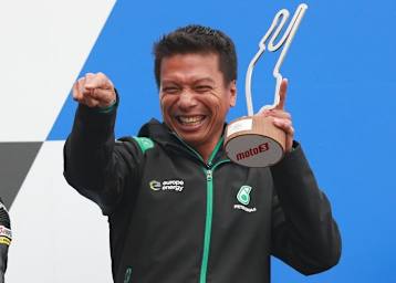 Team Principal Razlan Razali war überglücklich