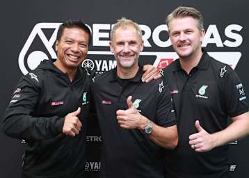 Razlan Razali, Wilco Zeelenberg und Johan Stigefelt (von links)