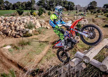 Marcel Teucher beim SuperEnduro-EM-Lauf im französischen Albi 