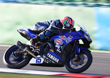 Alfonso Coppola auf der Yamaha R3