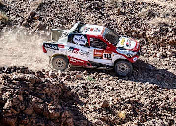 Fernando Alonso bei seiner ersten Rallye Dakar