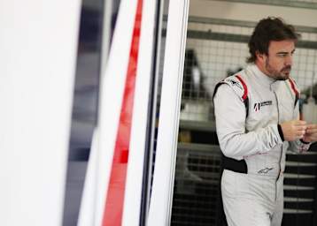 Fernando Alonso im Overall von United Autosports