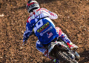 Jason Anderson kam mit leichten Verletzungen davon