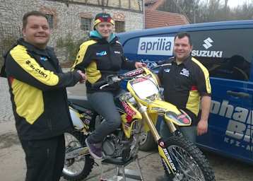 Anne Borchers wird 2015 für Johannes-Bikes Suzuki fahren