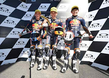 Das Podium in Mugello