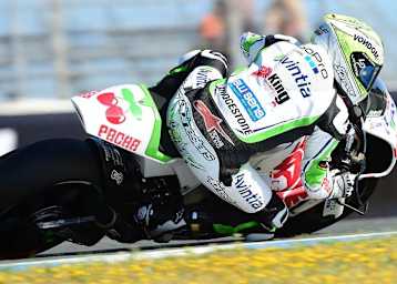 Beim Jerez-GP war Héctor Barberá noch auf der Avintia-Maschine mit Kawasaki-Motor unterwegs