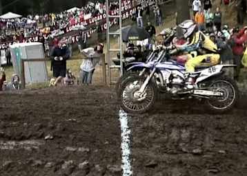 Justin Barcia gewinnt den Start knapp gegen Phil Nicoletti