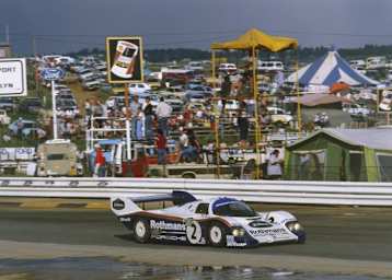 Sieger in Kyalami 1983: Stefan Bellof/Derek Bell im Porsche 956