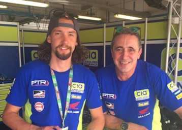 Christoffer Bergmann und Simon Buckmaster hatten sich nicht aus den Augen verloren