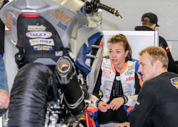 Avalon Biddle konnte sich in der Supersport-WM 300 nicht durchsetzen