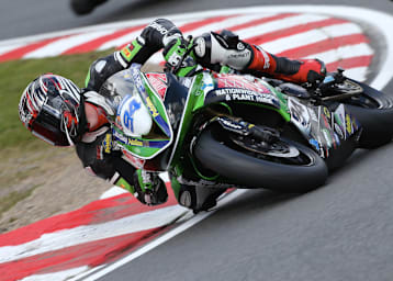Triumph-Pilot Sam Hornsey freut sich auf das Meeting in Donington