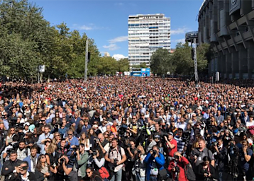 Tausende Menschen nahmen in Madrid Abschied von Angel Nieto