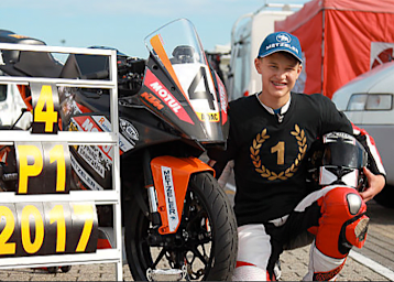 Max Schmidt erhält die Chance, sich für den Rookies Cup 2018 zu empfehlen