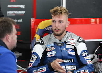 Bobby Bos (re.) mit Denis Hertrampf