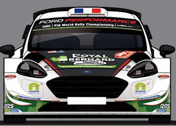 Der Ford Fiesta WRC von Bryan Bouffier