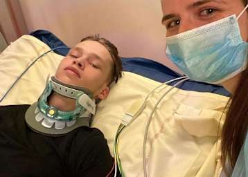 Der schwer verletzte Brian Moreau wurde aus den USA nach Frankreich überführt