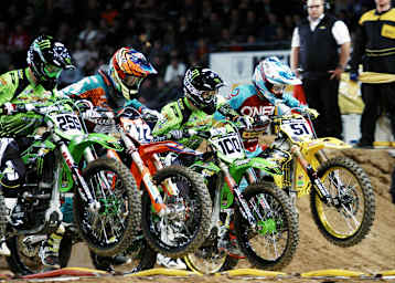 Stephan Büttner (100) mit guter Reaktion am Start