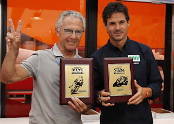 Salvador Canellas und Alex Crivillé