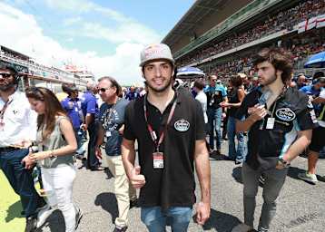 Toro Rosso-Talent Carlos Sainz fieberte in Valencia mit
