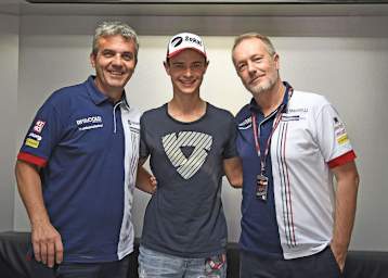 Mirko Cecchini, Makar Yurchenko und Stefano Bedon